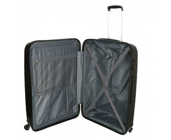 Чемодан Enrico Benetti Denver Black L (Eb18013 001-70), изображение 4 Чемодан Enrico Benetti Denver Black L (Eb18013 001-70), изображение 4