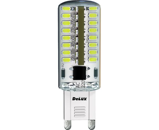Лампочка Delux G9E 3Вт 3000K 220В (90003756)