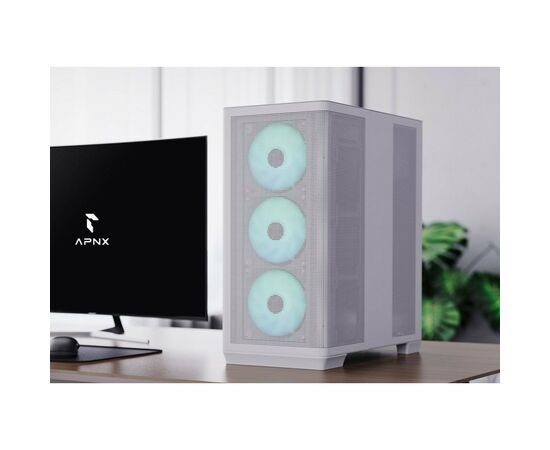 Корпус APNX Creator C1 White (APCM-CR01043.21), изображение 9 Корпус APNX Creator C1 White (APCM-CR01043.21), изображение 9