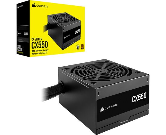 Блок питания Corsair 550W CX550 (CP-9020277-EU), изображение 7 Блок питания Corsair 550W CX550 (CP-9020277-EU), изображение 7