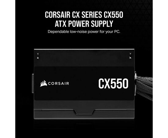Блок питания Corsair 550W CX550 (CP-9020277-EU), изображение 8 Блок питания Corsair 550W CX550 (CP-9020277-EU), изображение 8