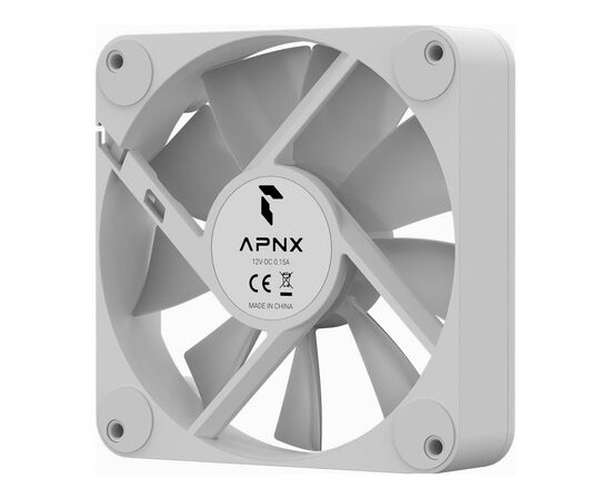 Кулер для корпуса APNX FP1-140 ARGB White (APF4-PF11217.21), изображение 7 Кулер для корпуса APNX FP1-140 ARGB White (APF4-PF11217.21), изображение 7
