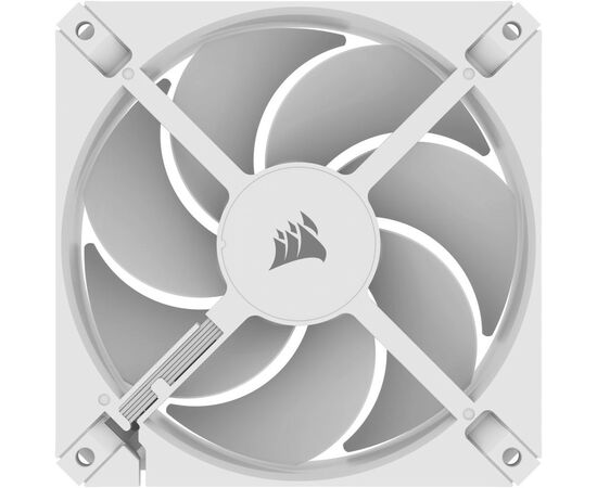 Кулер для корпуса Corsair iCUE AR120 Digital RGB 120mm PWM Fan - White (CO-9050168-WW), изображение 4 Кулер для корпуса Corsair iCUE AR120 Digital RGB 120mm PWM Fan - White (CO-9050168-WW), изображение 4