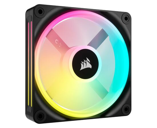Кулер для корпуса Corsair iCUE Link QX120 RGB PWM PC Fans Starter Kit with iCUE Link System Hub (CO-9051002-WW), изображение 2 Кулер для корпуса Corsair iCUE Link QX120 RGB PWM PC Fans Starter Kit with iCUE Link System Hub (CO-9051002-WW), изображение 2