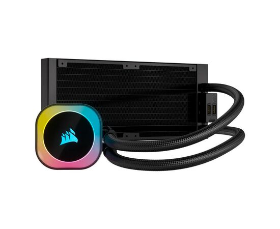 Система водяного охлаждения Corsair iCUE Link H100i RGB (CW-9061001-WW), изображение 6 Система водяного охлаждения Corsair iCUE Link H100i RGB (CW-9061001-WW), изображение 6