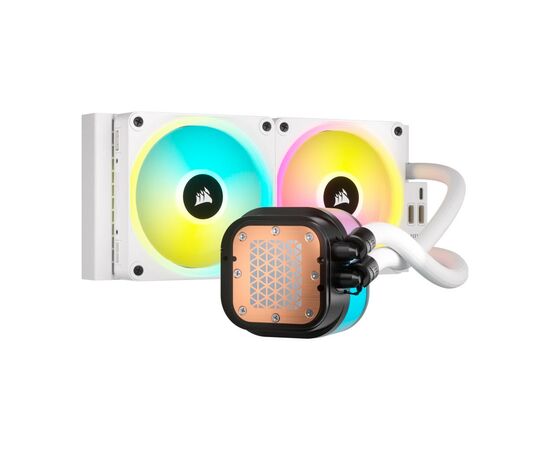 Система водяного охлаждения Corsair iCUE Link H100i RGB (CW-9061005-WW), изображение 4 Система водяного охлаждения Corsair iCUE Link H100i RGB (CW-9061005-WW), изображение 4
