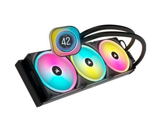 Система водяного охлаждения Corsair iCUE Link H170i LCD RGB (CW-9061009-WW), изображение 2 Система водяного охлаждения Corsair iCUE Link H170i LCD RGB (CW-9061009-WW), изображение 2