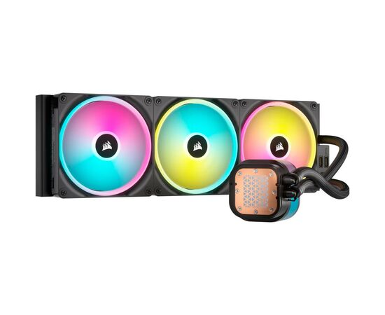 Система водяного охлаждения Corsair iCUE Link H170i LCD RGB (CW-9061009-WW), изображение 3 Система водяного охлаждения Corsair iCUE Link H170i LCD RGB (CW-9061009-WW), изображение 3