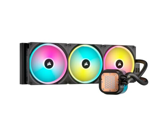 Система водяного охлаждения Corsair iCUE Link H170i RGB (CW-9061004-WW), изображение 4 Система водяного охлаждения Corsair iCUE Link H170i RGB (CW-9061004-WW), изображение 4