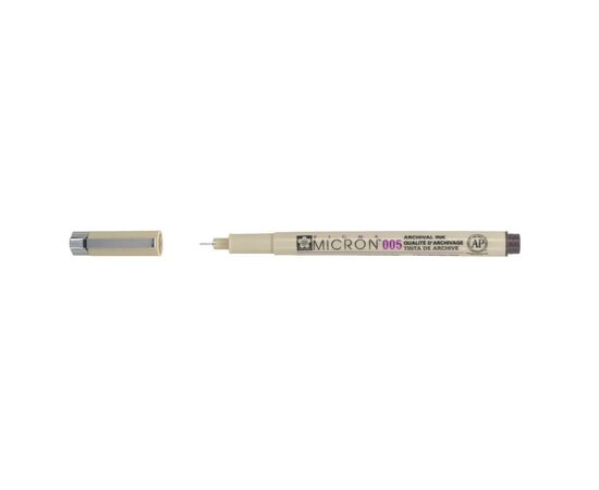 Лайнер Sakura Pigma Micron (0.05) 0,2мм Коричневый (084511351813), изображение 4 Лайнер Sakura Pigma Micron (0.05) 0,2мм Коричневый (084511351813), изображение 4
