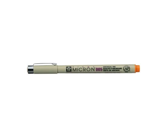 Лайнер Sakura Pigma Micron (0.05) 0,2мм Оранжевый (084511351806)