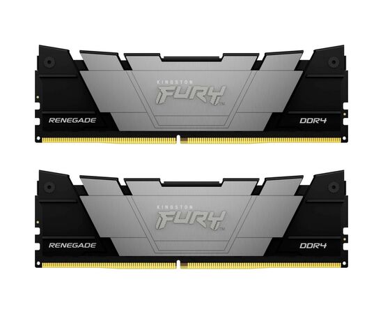 Модуль памяти для компьютера DDR4 64GB (2x32GB) 3600 MHz Renegade Black Kingston Fury (ex.HyperX) (KF436C18RB2K2/64)