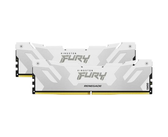 Модуль памяти для компьютера DDR5 64GB (2x32GB) 6400 MHz Renegade White XMP Kingston Fury (ex.HyperX) (KF564C32RWK2-64), изображение 4 Модуль памяти для компьютера DDR5 64GB (2x32GB) 6400 MHz Renegade White XMP Kingston Fury (ex.HyperX) (KF564C32RWK2-64), изображение 4