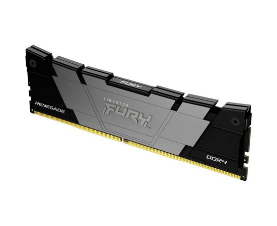 Модуль памяти для компьютера DDR4 8GB 3200 MHz Renegade Black Kingston Fury (ex.HyperX) (KF432C16RB2/8), изображение 2 Модуль памяти для компьютера DDR4 8GB 3200 MHz Renegade Black Kingston Fury (ex.HyperX) (KF432C16RB2/8), изображение 2