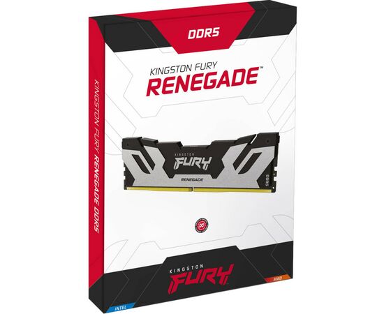 Модуль памяти для компьютера DDR5 96GB (2x48GB) 6400 MHz Renegade Silver XMP Kingston Fury (ex.HyperX) (KF564C32RSK2-96), изображение 6 Модуль памяти для компьютера DDR5 96GB (2x48GB) 6400 MHz Renegade Silver XMP Kingston Fury (ex.HyperX) (KF564C32RSK2-96), изображение 6