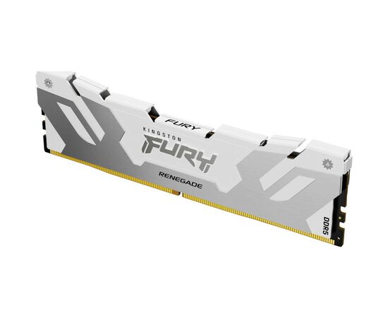 Модуль памяти для компьютера DDR5 16GB 7200 MHz Renegade White XMP Kingston Fury (ex.HyperX) (KF572C38RW-16), изображение 2 Модуль памяти для компьютера DDR5 16GB 7200 MHz Renegade White XMP Kingston Fury (ex.HyperX) (KF572C38RW-16), изображение 2