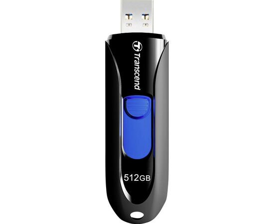 USB флеш накопитель Transcend 512GB JetFlash 790 Black USB 3.1 (TS512GJF790K), изображение 3 USB флеш накопитель Transcend 512GB JetFlash 790 Black USB 3.1 (TS512GJF790K), изображение 3