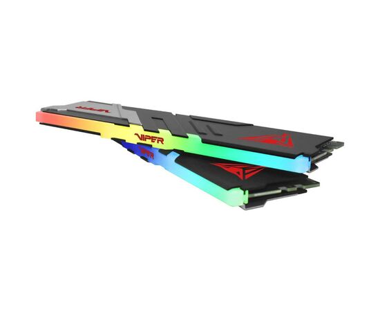Модуль памяти для компьютера DDR5 32GB (2x16GB) 6400 MHz Viper Venom RGB Patriot (PVVR532G640C32K), изображение 3 Модуль памяти для компьютера DDR5 32GB (2x16GB) 6400 MHz Viper Venom RGB Patriot (PVVR532G640C32K), изображение 3