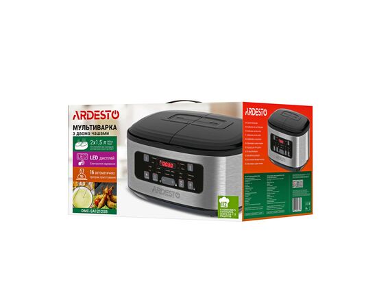 Мультиварка Ardesto DMC-SA1212SB, изображение 8 Мультиварка Ardesto DMC-SA1212SB, изображение 8