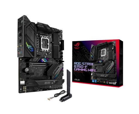 Материнська плата ASUS ROG STRIX B760-F GAMING WIFI, зображення 6 Материнська плата ASUS ROG STRIX B760-F GAMING WIFI, зображення 6