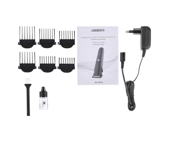 Машинка для стрижки Ardesto HC-Y32-B, изображение 2 Машинка для стрижки Ardesto HC-Y32-B, изображение 2