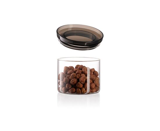 Емкость для сыпучих продуктов Ardesto Fresh стекло, пластик 380 мл (AR1338SF), изображение 5