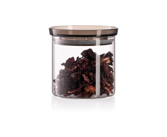 Ємність для сипучих продуктів Ardesto Fresh скло, пластик 500 мл (AR1305SF), зображення 3