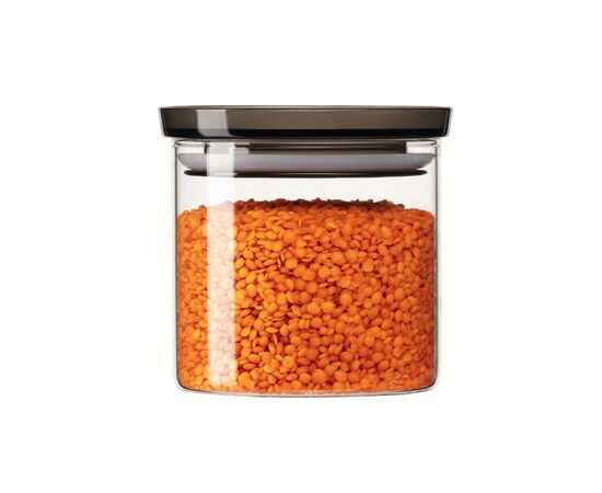 Ємність для сипучих продуктів Ardesto Fresh скло, пластик 500 мл (AR1305SF), зображення 5