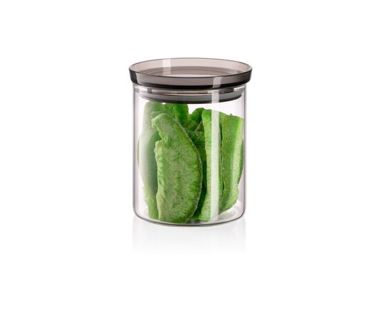 Емкость для сыпучих продуктов Ardesto Fresh стекло, пластик 700 мл (AR1307SF), изображение 2