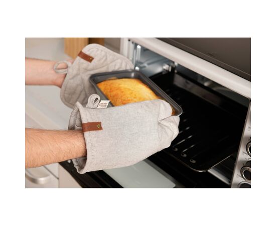 Кухонна прихватка Ardesto Рукавичка Oliver сірий, 100% бавовна (ART05OD), зображення 2