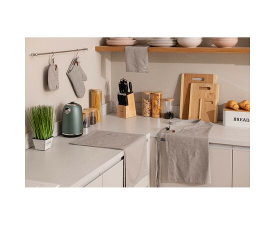 Кухонна прихватка Ardesto Рукавичка Oliver сірий, 100% бавовна (ART05OD), зображення 6