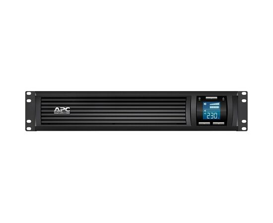 Источник бесперебойного питания APC Smart-UPS C 1500VA RM 2U with SmartConnect (SMC1500I-2UC), изображение 2 Источник бесперебойного питания APC Smart-UPS C 1500VA RM 2U with SmartConnect (SMC1500I-2UC), изображение 2