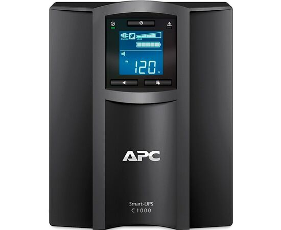 Источник бесперебойного питания APC Smart-UPS C 1000VA LCD with SmartConnect (SMC1000IC), изображение 3 Источник бесперебойного питания APC Smart-UPS C 1000VA LCD with SmartConnect (SMC1000IC), изображение 3