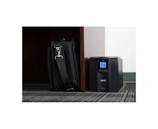 Источник бесперебойного питания APC Smart-UPS C 1000VA LCD with SmartConnect (SMC1000IC), изображение 6 Источник бесперебойного питания APC Smart-UPS C 1000VA LCD with SmartConnect (SMC1000IC), изображение 6
