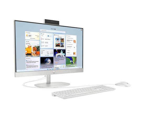 Комп'ютер HP 24-cr0001ua AiO / Ryzen7 7730U, 16, 512, WiFi, Cam, KM (95Z23EA), зображення 2 Комп'ютер HP 24-cr0001ua AiO / Ryzen7 7730U, 16, 512, WiFi, Cam, KM (95Z23EA), зображення 2