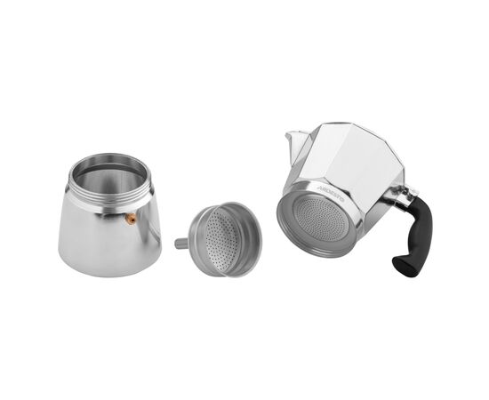 Гейзерная кофеварка Ardesto Gemini Cremona 3 чашки (AR0803AG), изображение 8 Гейзерная кофеварка Ardesto Gemini Cremona 3 чашки (AR0803AG), изображение 8