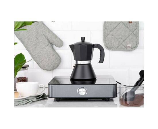 Гейзерная кофеварка Ardesto Gemini Trento 6 чашок (AR0806AIB), изображение 4 Гейзерная кофеварка Ardesto Gemini Trento 6 чашок (AR0806AIB), изображение 4