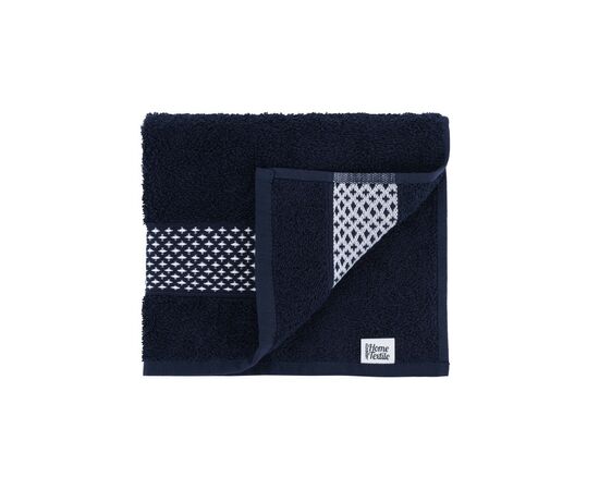 Рушник Ardesto набір махрових Holiday 2 шт 50х90см, 70х140см, 100% бавовна, індиго (ART2557IN), зображення 6 Рушник Ardesto набір махрових Holiday 2 шт 50х90см, 70х140см, 100% бавовна, індиго (ART2557IN), зображення 6