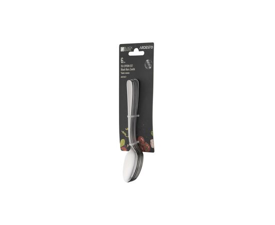 Чайная ложка Ardesto Black Mars Zenith 6 шт (AR0706ZT), изображение 7 Чайная ложка Ardesto Black Mars Zenith 6 шт (AR0706ZT), изображение 7