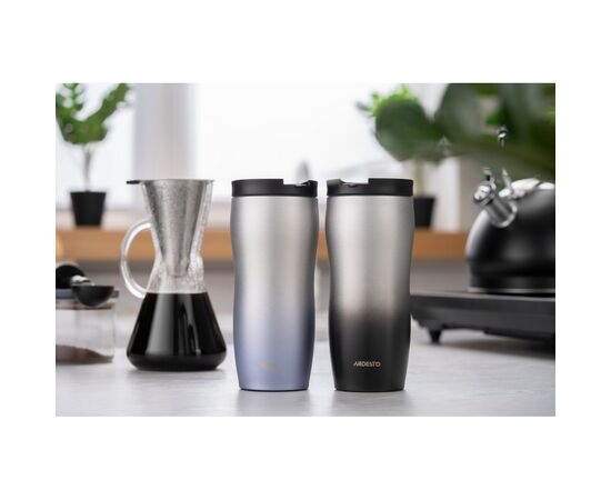 Термочашка Ardesto Metallic 450 мл Синя (AR2645GM), изображение 2 Термочашка Ardesto Metallic 450 мл Синя (AR2645GM), изображение 2