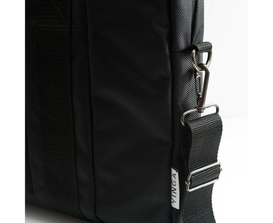 Сумка для ноутбука Vinga 14" NB124 black (NB124BK), изображение 5 Сумка для ноутбука Vinga 14" NB124 black (NB124BK), изображение 5