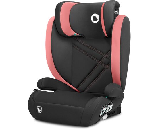 Автокресло Lionelo Hugo I-Size Pink Baby 15-36 кг, розовое (LO-HUGO I-SIZE PINK BABY), изображение 2 Автокресло Lionelo Hugo I-Size Pink Baby 15-36 кг, розовое (LO-HUGO I-SIZE PINK BABY), изображение 2