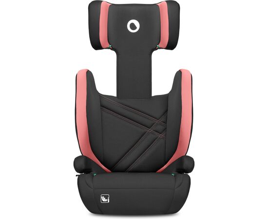 Автокресло Lionelo Hugo I-Size Pink Baby 15-36 кг, розовое (LO-HUGO I-SIZE PINK BABY), изображение 3 Автокресло Lionelo Hugo I-Size Pink Baby 15-36 кг, розовое (LO-HUGO I-SIZE PINK BABY), изображение 3