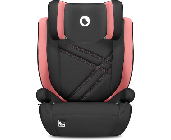 Автокресло Lionelo Hugo I-Size Pink Baby 15-36 кг, розовое (LO-HUGO I-SIZE PINK BABY), изображение 4 Автокресло Lionelo Hugo I-Size Pink Baby 15-36 кг, розовое (LO-HUGO I-SIZE PINK BABY), изображение 4