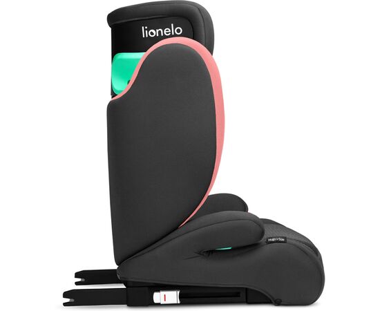 Автокресло Lionelo Hugo I-Size Pink Baby 15-36 кг, розовое (LO-HUGO I-SIZE PINK BABY), изображение 5 Автокресло Lionelo Hugo I-Size Pink Baby 15-36 кг, розовое (LO-HUGO I-SIZE PINK BABY), изображение 5