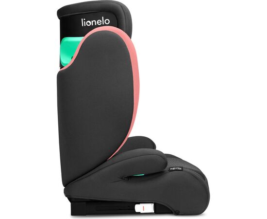 Автокресло Lionelo Hugo I-Size Pink Baby 15-36 кг, розовое (LO-HUGO I-SIZE PINK BABY), изображение 6 Автокресло Lionelo Hugo I-Size Pink Baby 15-36 кг, розовое (LO-HUGO I-SIZE PINK BABY), изображение 6