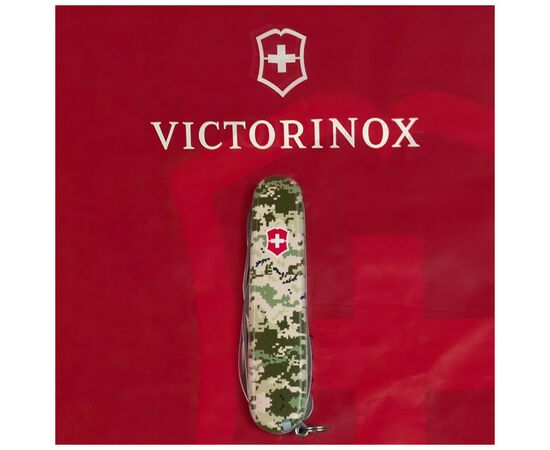 Нож Victorinox Climber Army Піксель + Лого (1.3703.3_W3941p), изображение 9