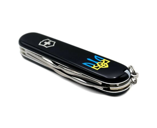 Ніж Victorinox Spartan Ukraine 91 мм Чорний Тризуб синьо-жовтий (1.3603.3_T0016u), зображення 6 Ніж Victorinox Spartan Ukraine 91 мм Чорний Тризуб синьо-жовтий (1.3603.3_T0016u), зображення 6