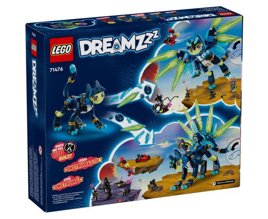 Конструктор LEGO DREAMZzzzz Зоуи и котосова Зиан 437 деталей (71476), изображение 7 Конструктор LEGO DREAMZzzzz Зоуи и котосова Зиан 437 деталей (71476), изображение 7