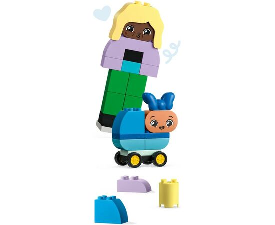Конструктор LEGO DUPLO Town Конструктор людей із сильними емоціями 71 деталей (10423), зображення 3 Конструктор LEGO DUPLO Town Конструктор людей із сильними емоціями 71 деталей (10423), зображення 3